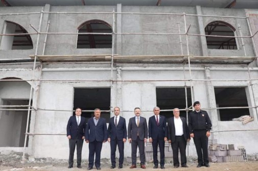 Koçarlı Cemevi ve Kültür Merkezi İnşaatında Sona Yaklaşıldı