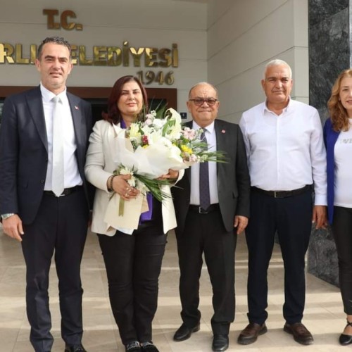 Başkan Çerçioğlu'ndan, Başkan Arıcı’ya hayırlı olsun ziyareti