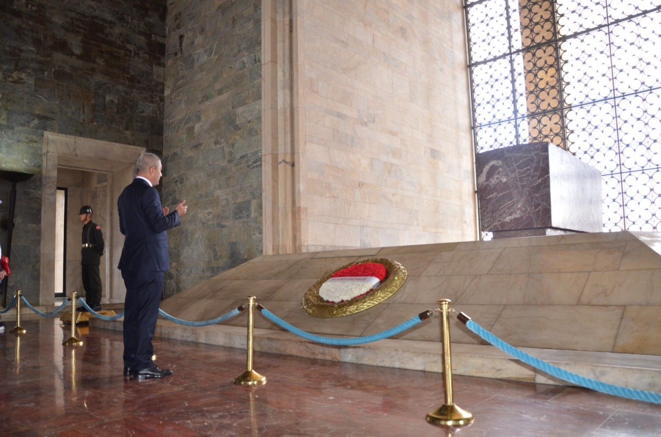 Başkan Kaplan, Vefatının 84. Yıldönümünde Atatürk'ü andı