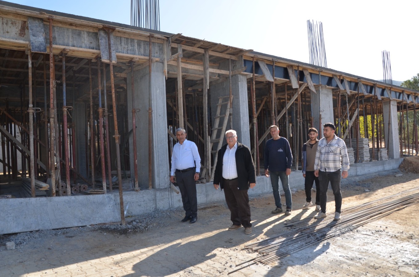 Koçarlı Cemevi ve Kültür Merkezi İnşaatı Hızla Yükseliyor